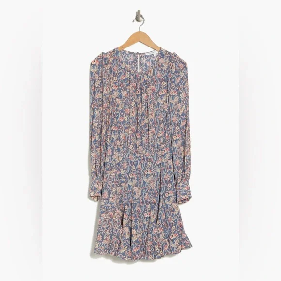 Veronica Beard Gara Floral Long Sleeve Dress NWOT - Picture 4 of 5